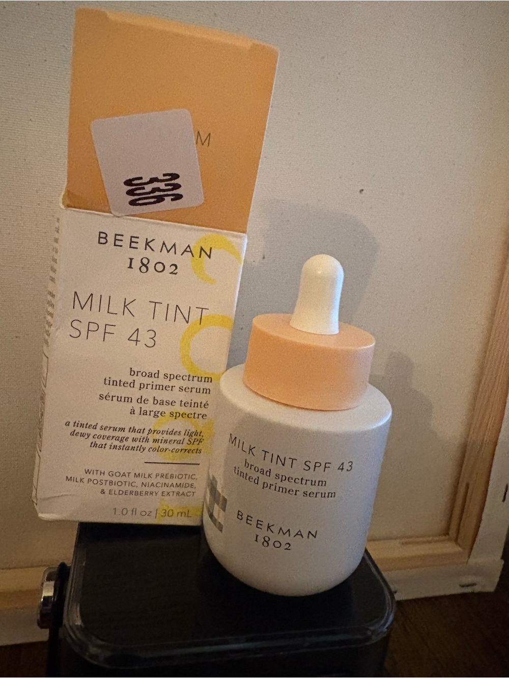 Beekman 1802 Milk Tint SPF 43 Tinted Primer Serum - Peach Cap